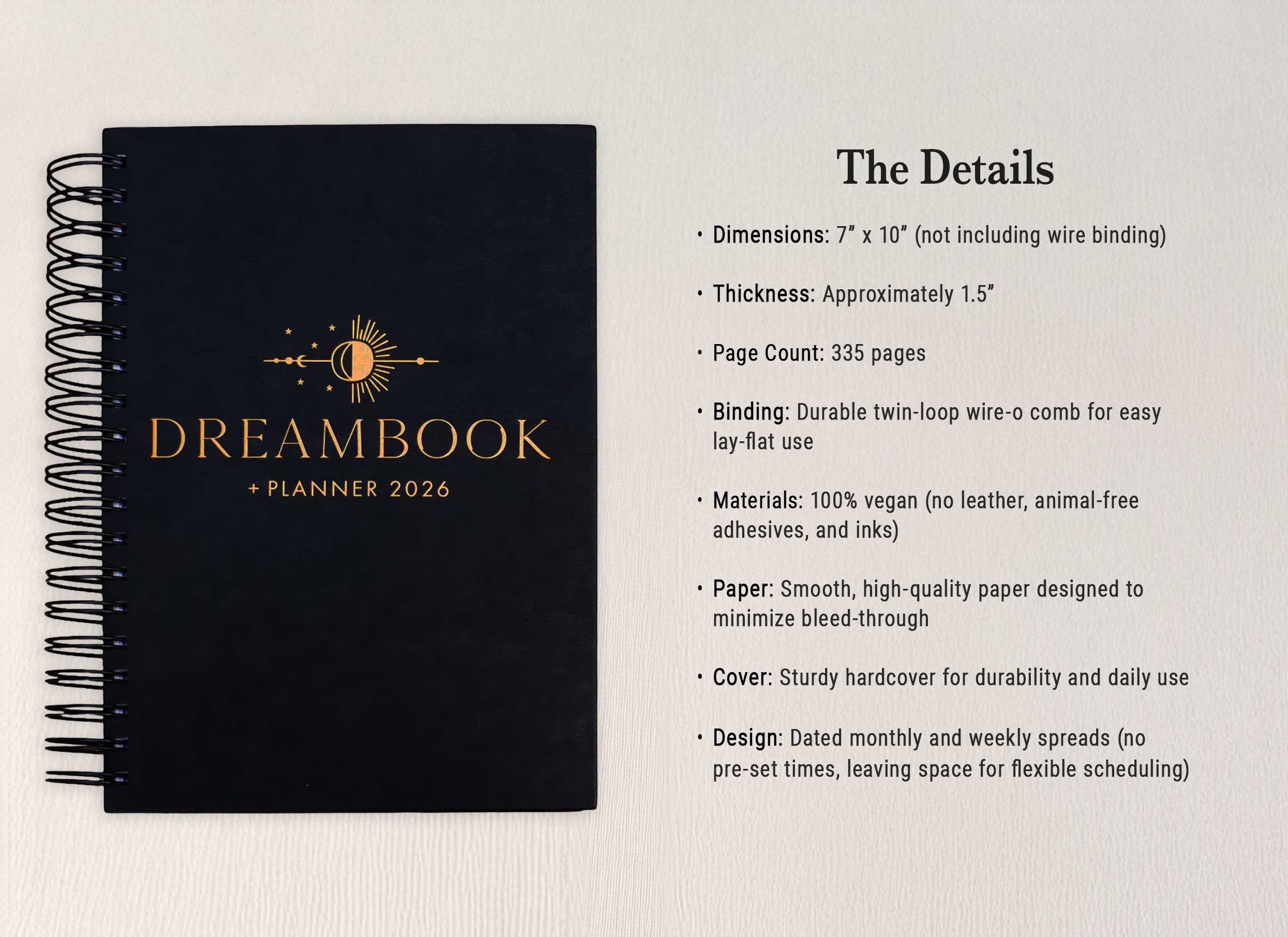 2026 Dreambook + Planner