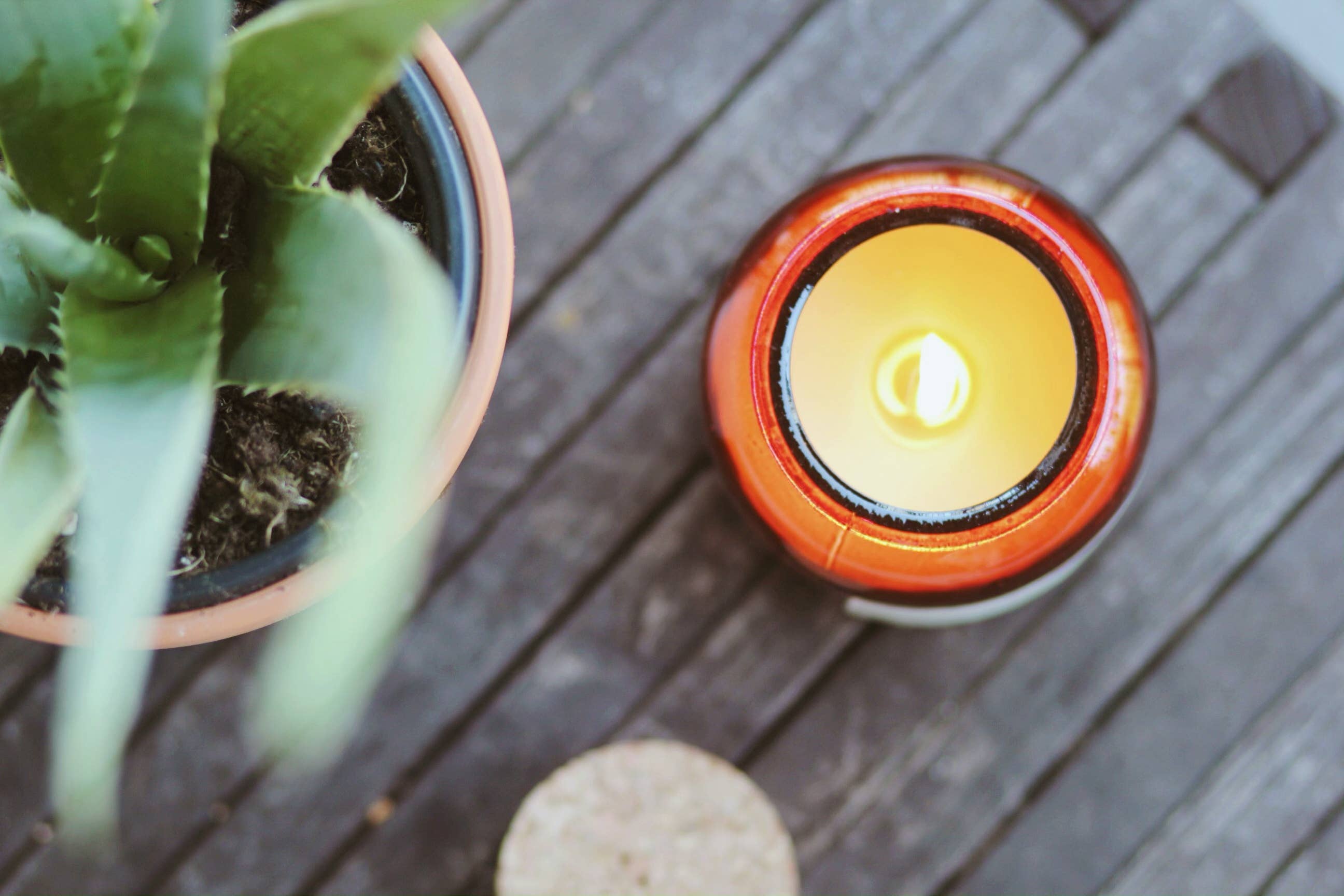 Beeswax Candle: Lemongrass + Cedarwood