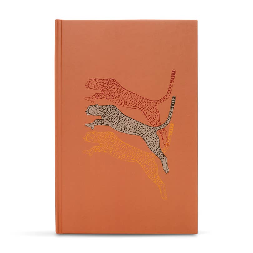 Leaping Leopards Lined Journal