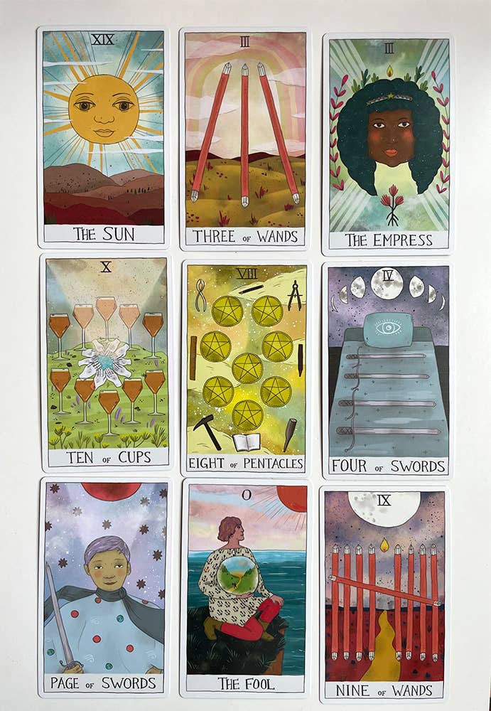 Jupiter's Eye Tarot deck