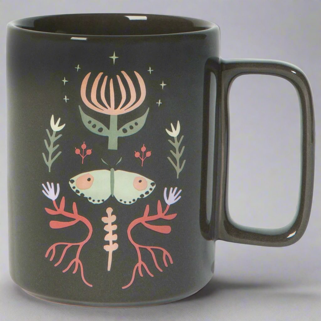 Far And Away Ceramic Studio Mug 14 oz Capacity