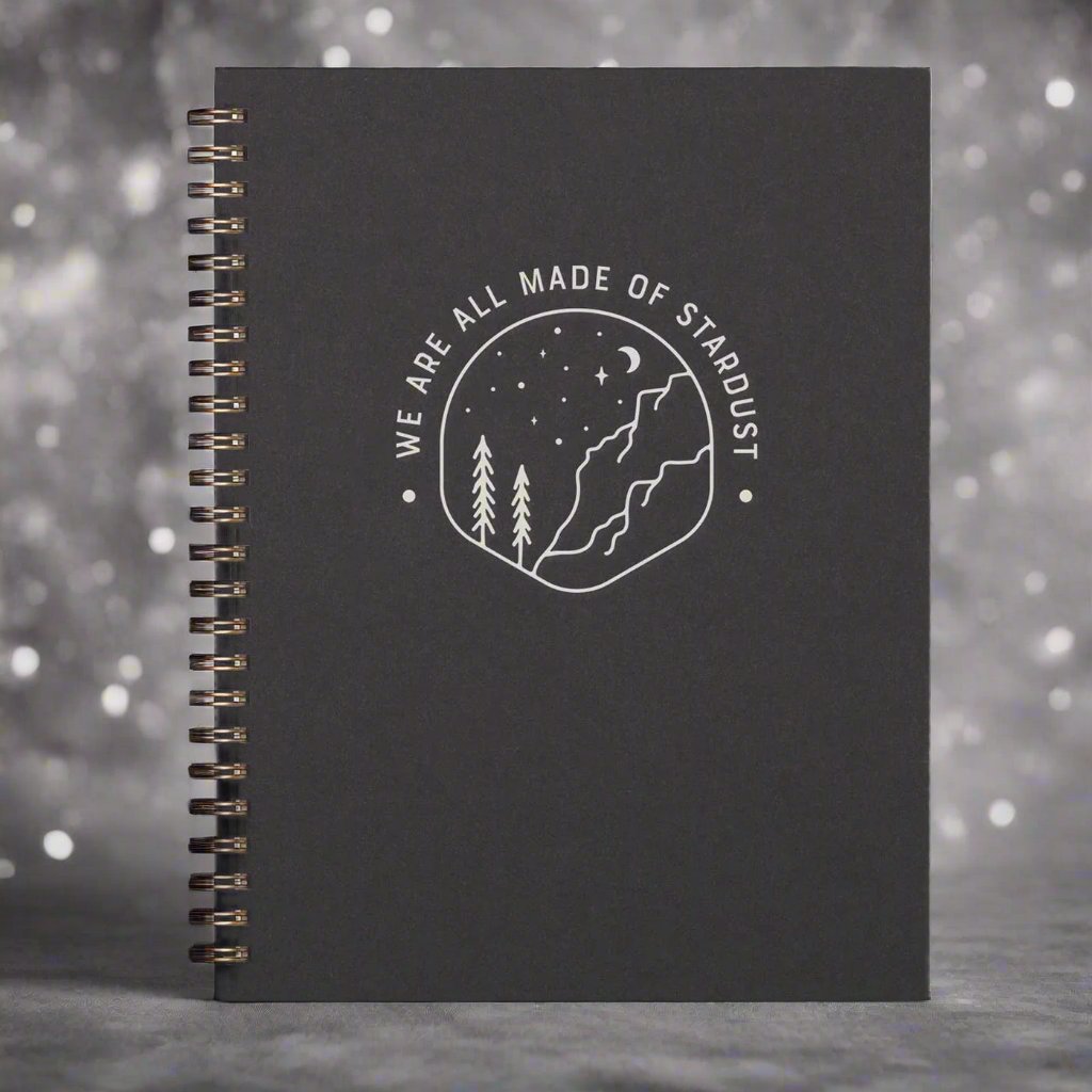 Stardust Journal: Lined Notebook