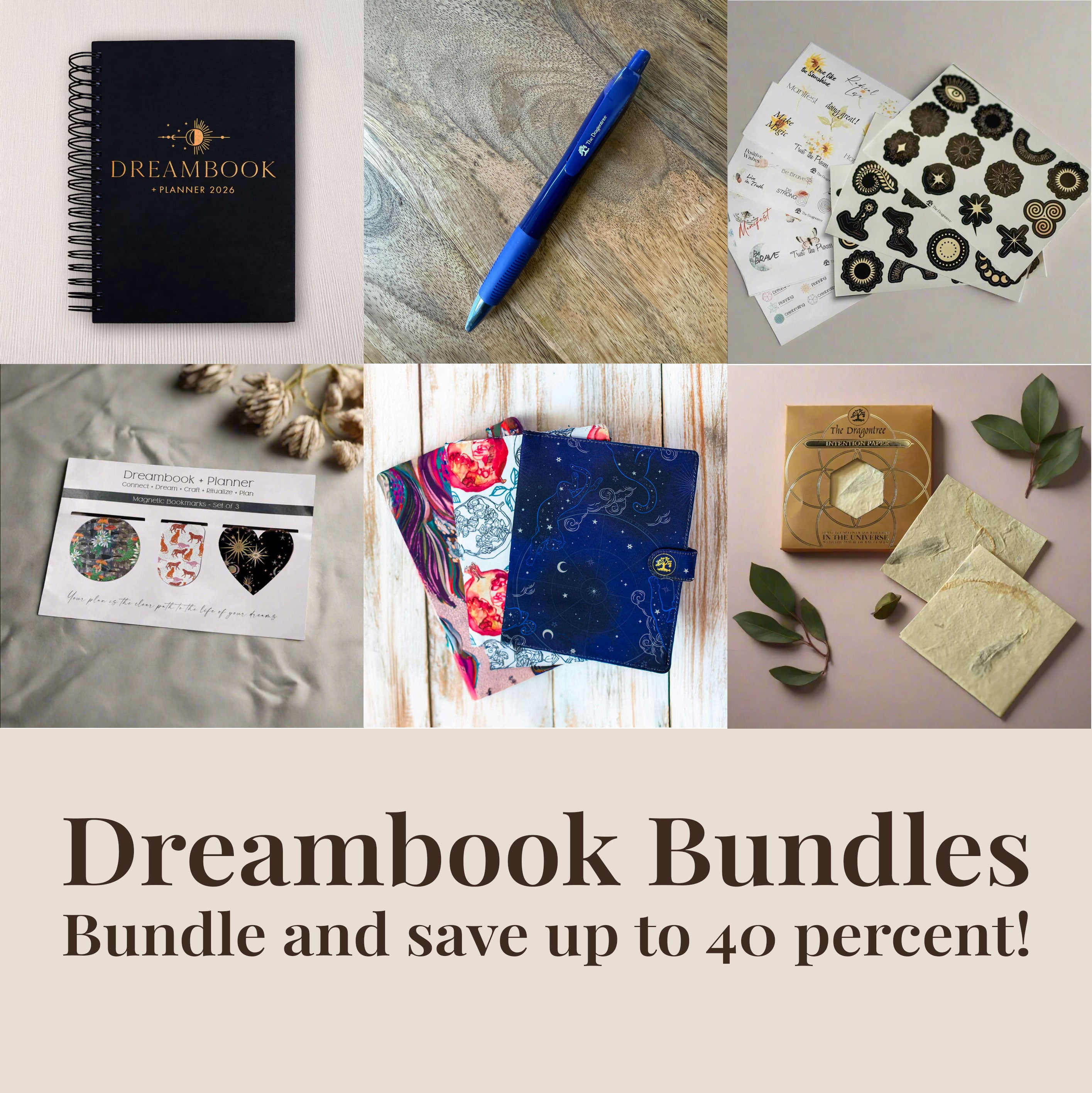 2026 Dreambook + Planner Bundles