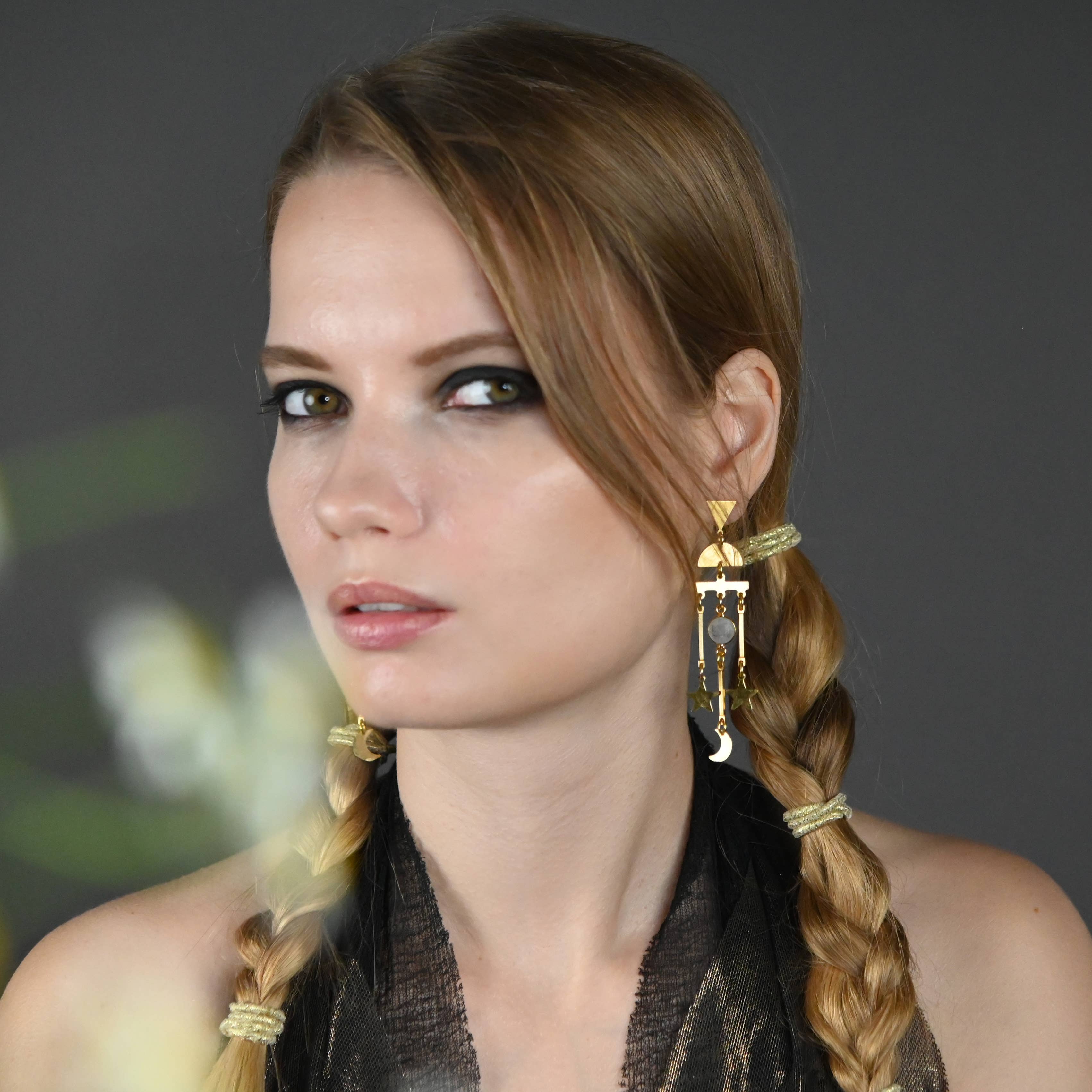 Shoot for the Stars Chandelier Earrings