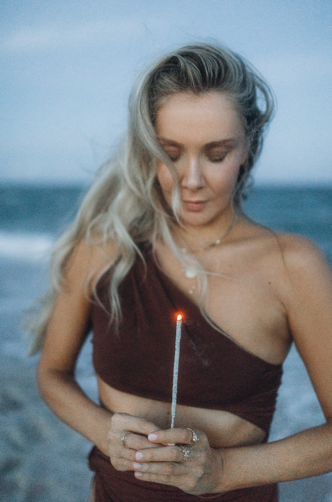 Pure White Copal Incense | Hand-Rolled in Tulum – 20h+ Burn