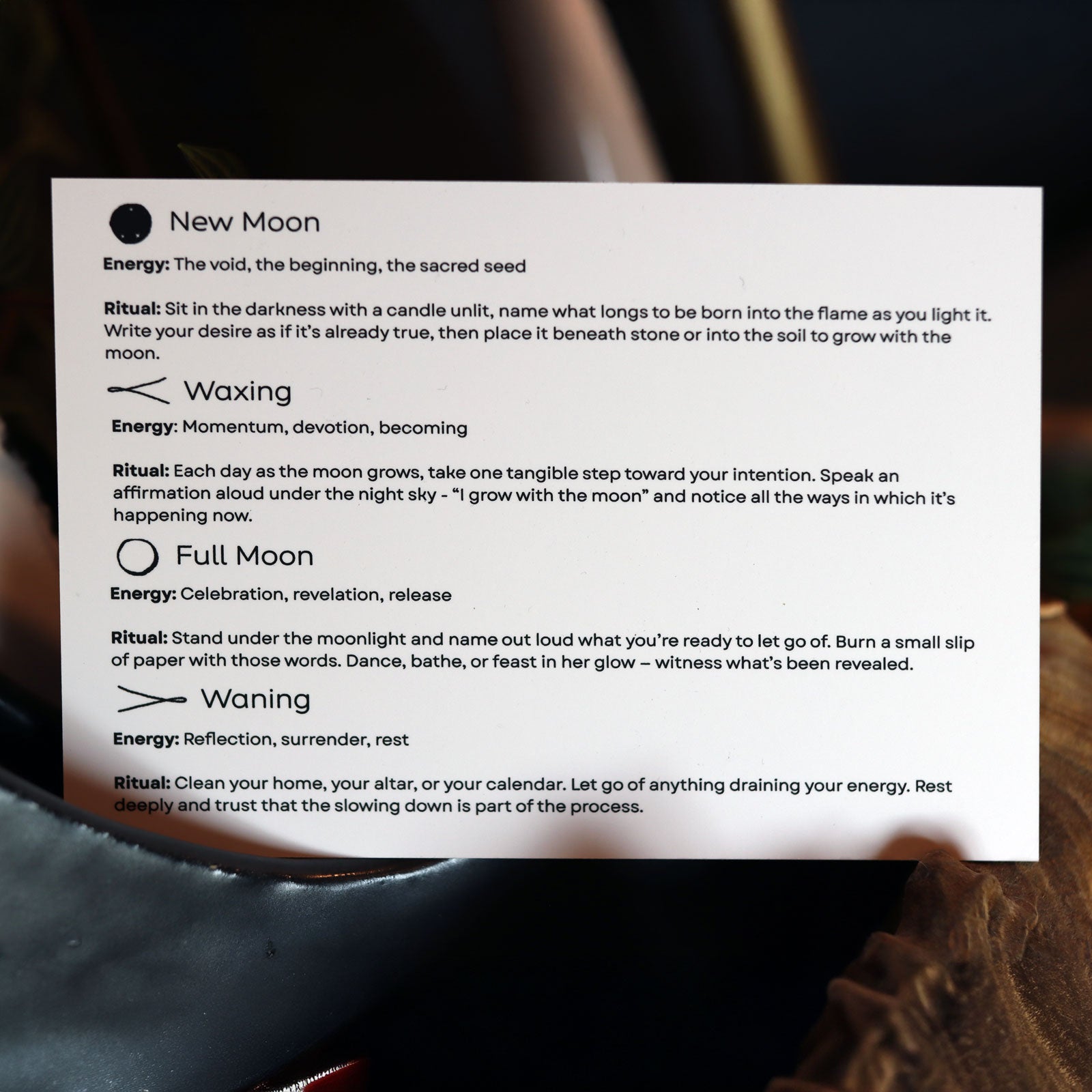 2026 Moon Phase Calendar