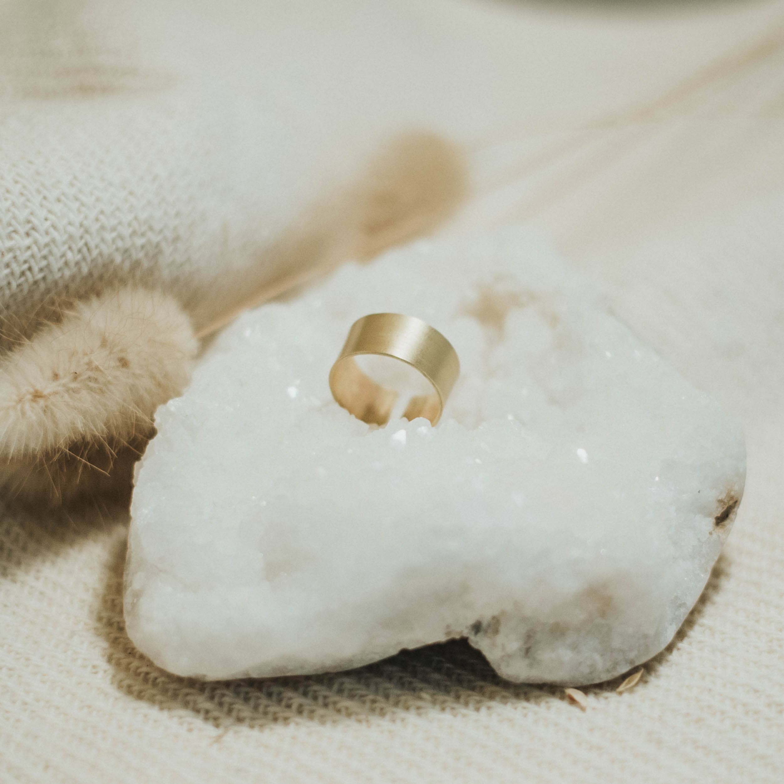 Cigar Band Slim Ring