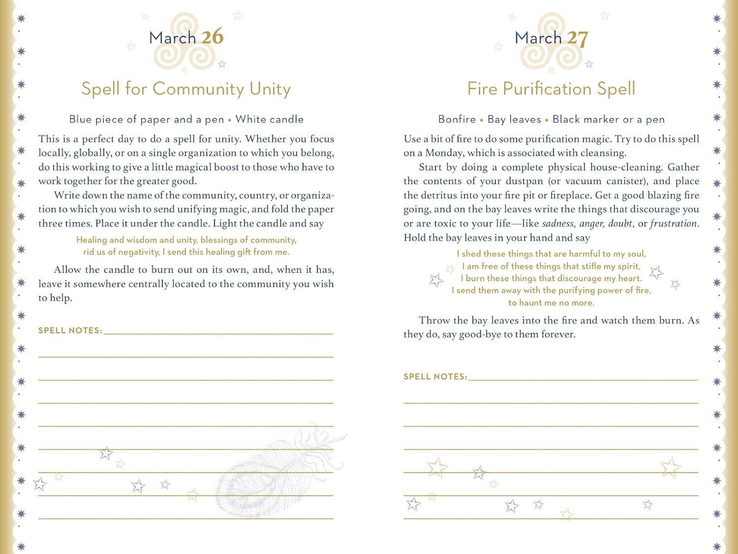 The Daily Spell Journal: A Diary of Enchantments