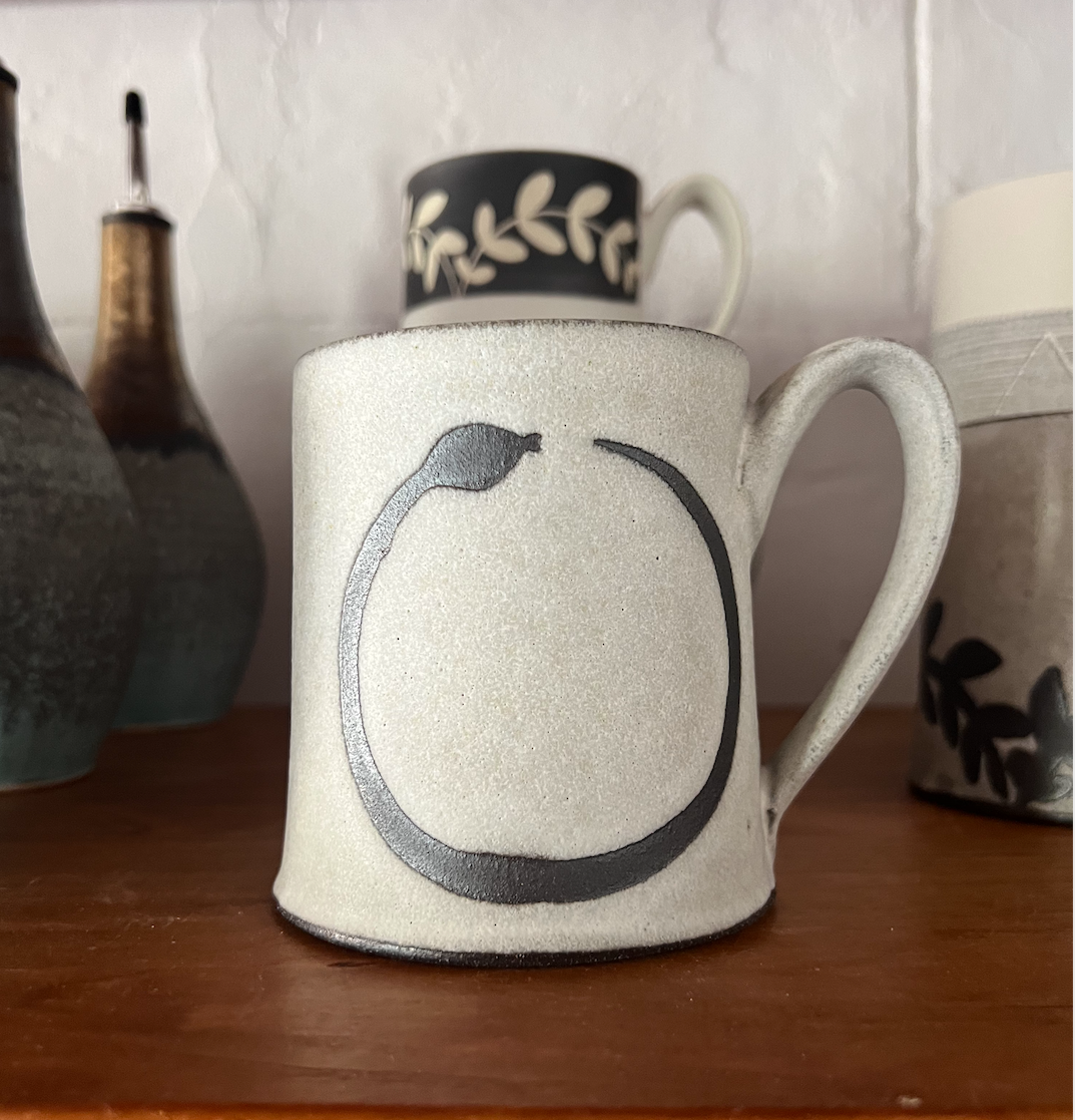 Ourobouros Snake Mug