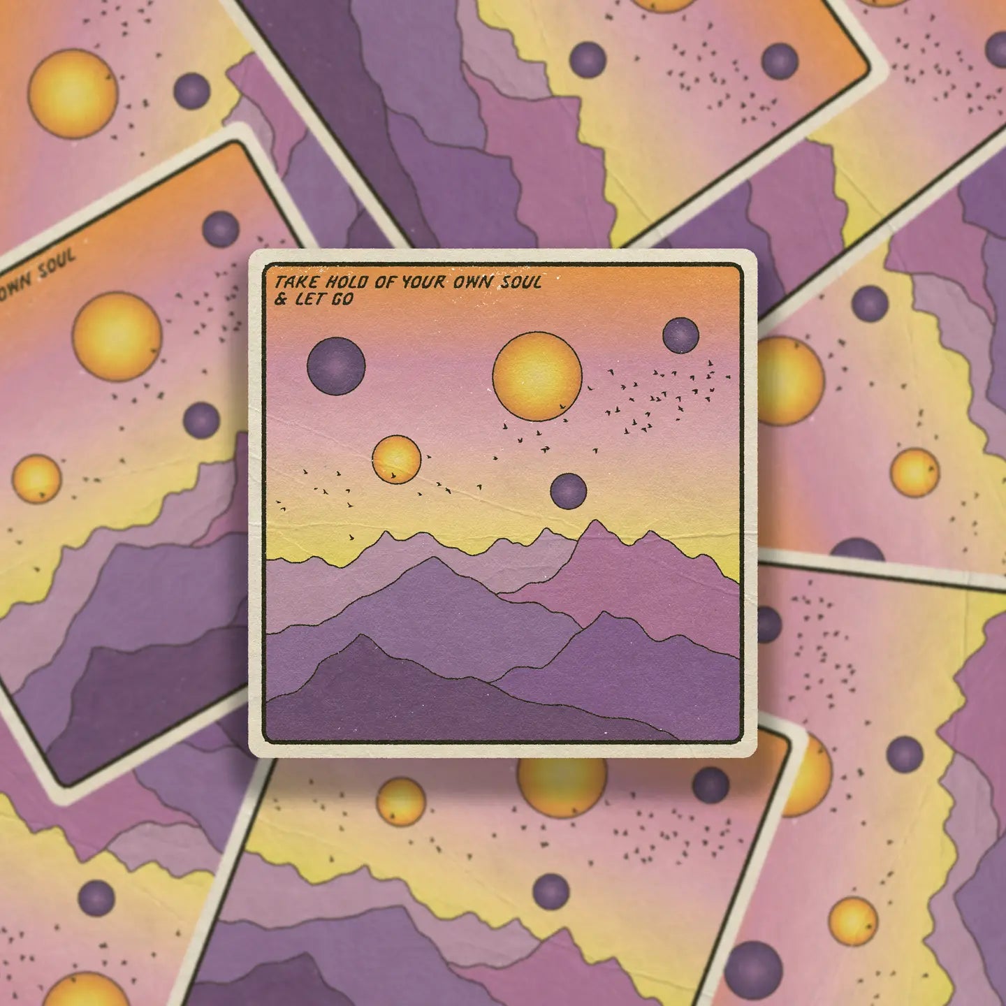 Take Hold Of Your Own Soul Vinyl Sticker