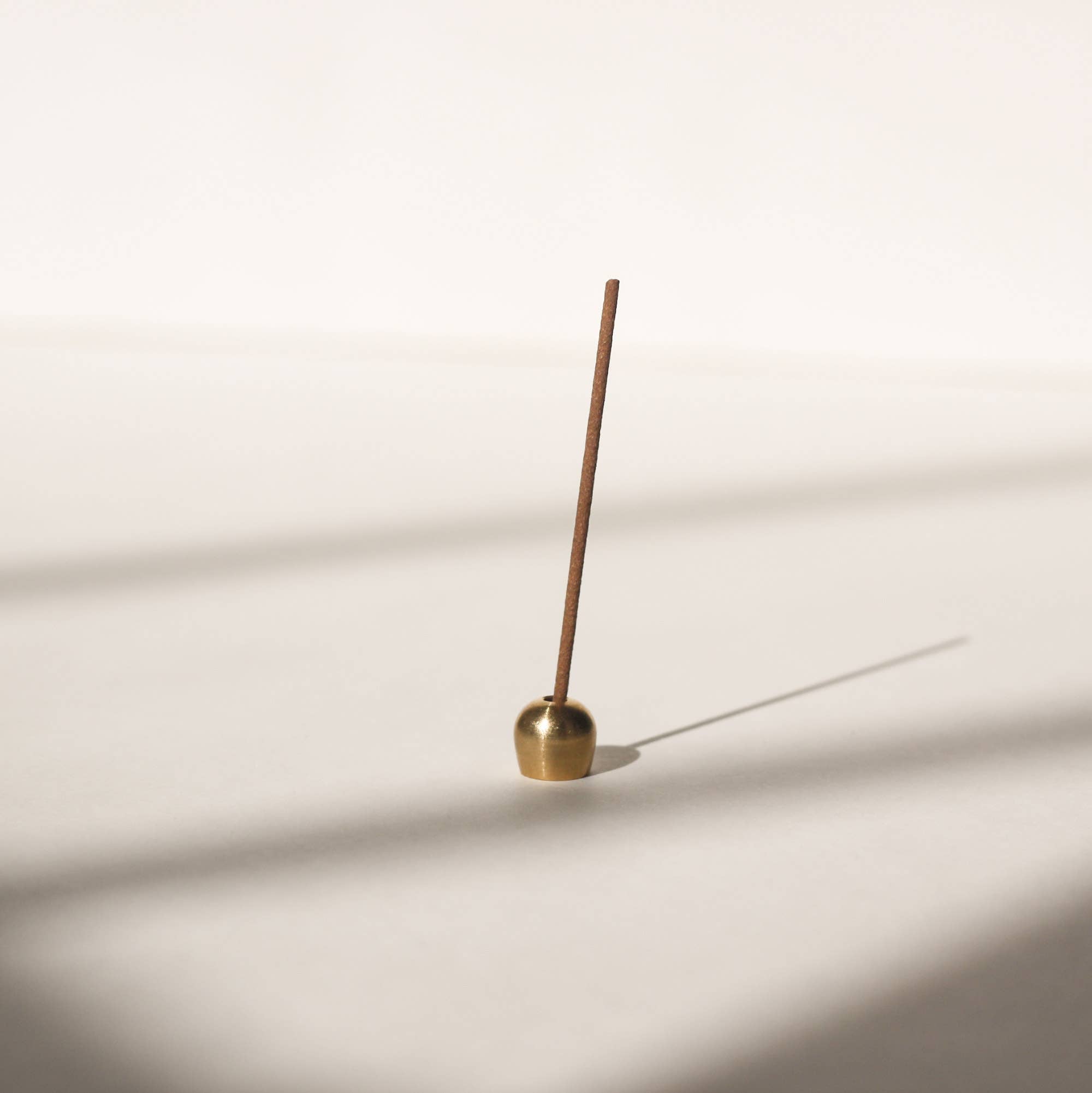 Ellipse Brass Incense Holder