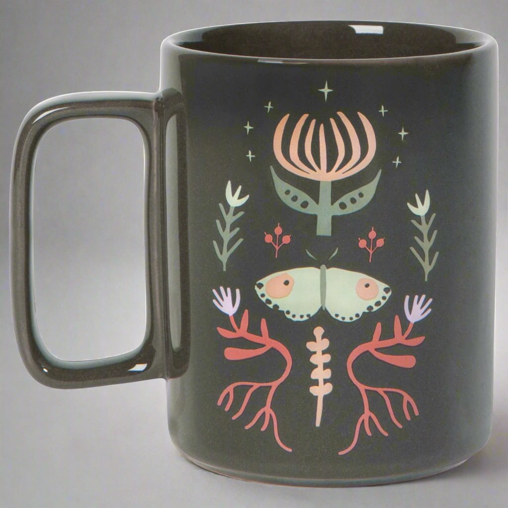 Far And Away Ceramic Studio Mug 14 oz Capacity