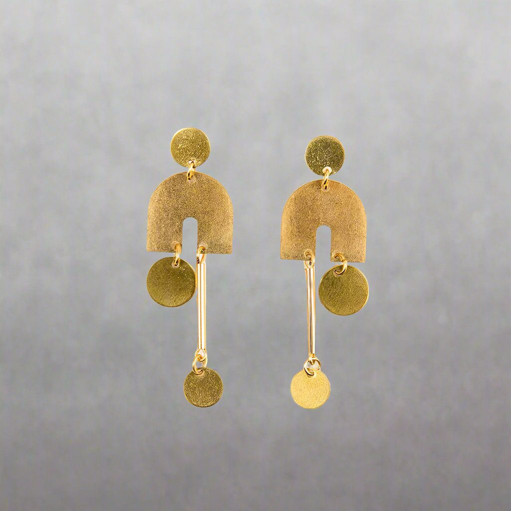 Small Graphic Asymmetric Posts