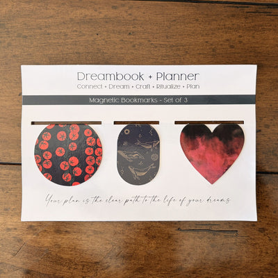 The three 2027 magnetic page markers