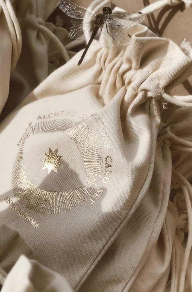 INNER ALCHEMY AFFIRMATIONS - CARD SET - DECK - GOLD EDITION