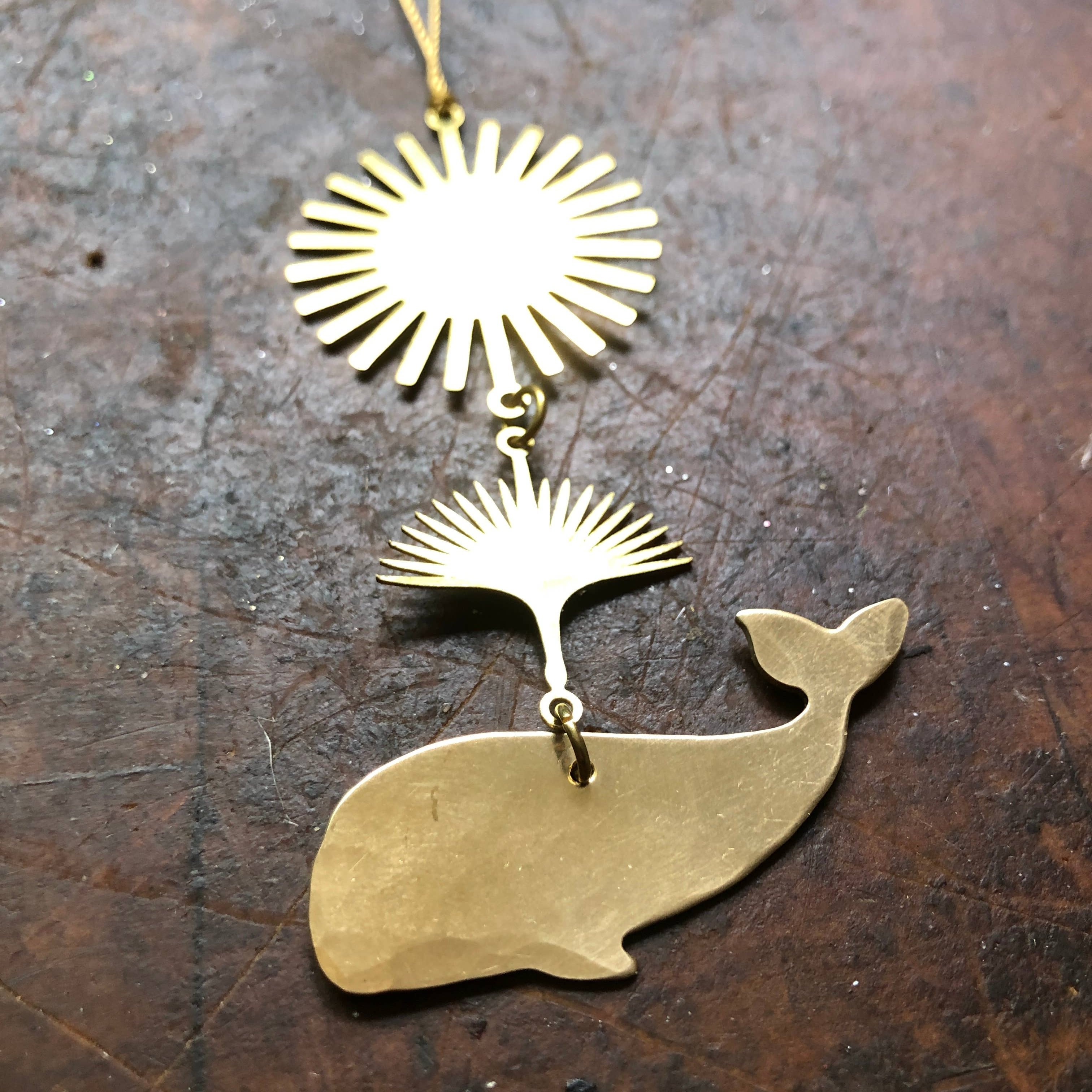Salish Whale Ornament