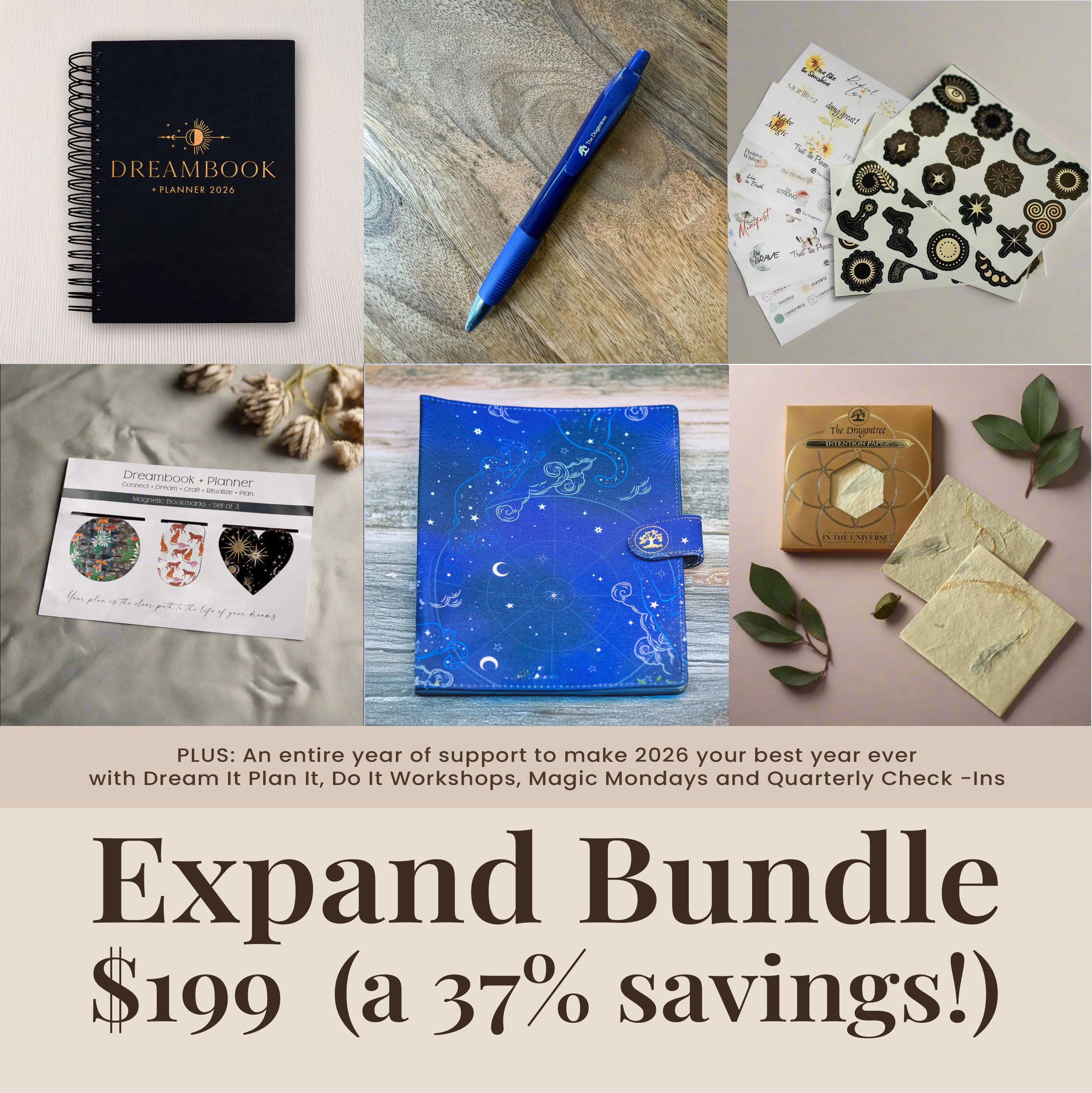 2026 Dreambook + Planner Bundles