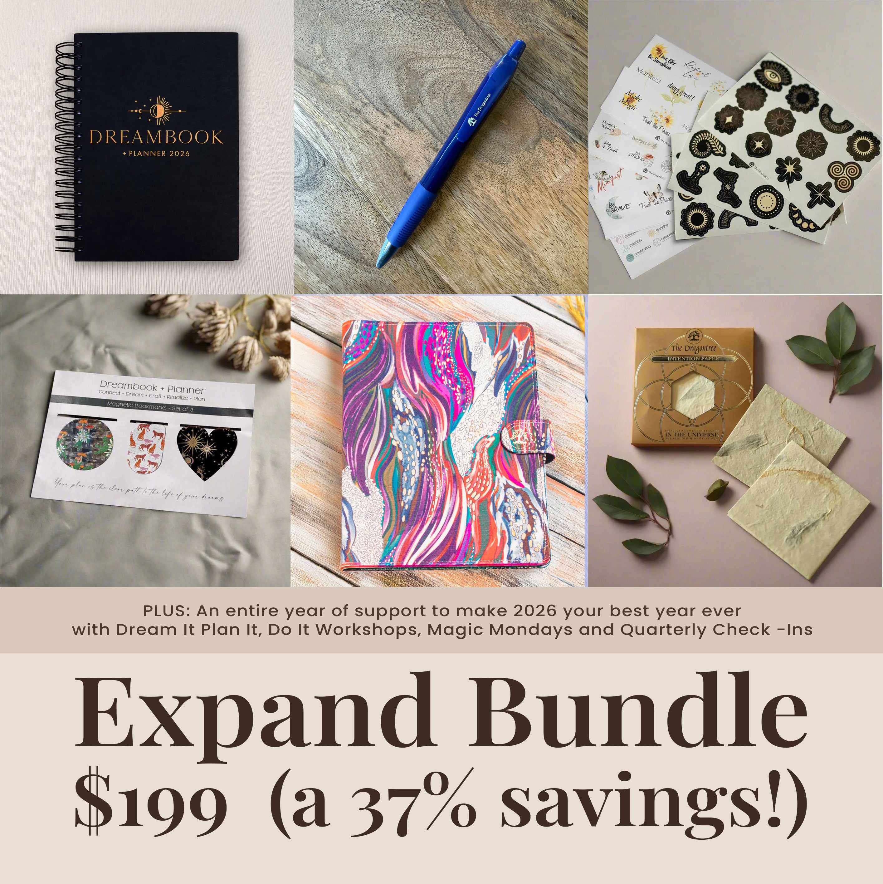 2026 Dreambook + Planner Bundles