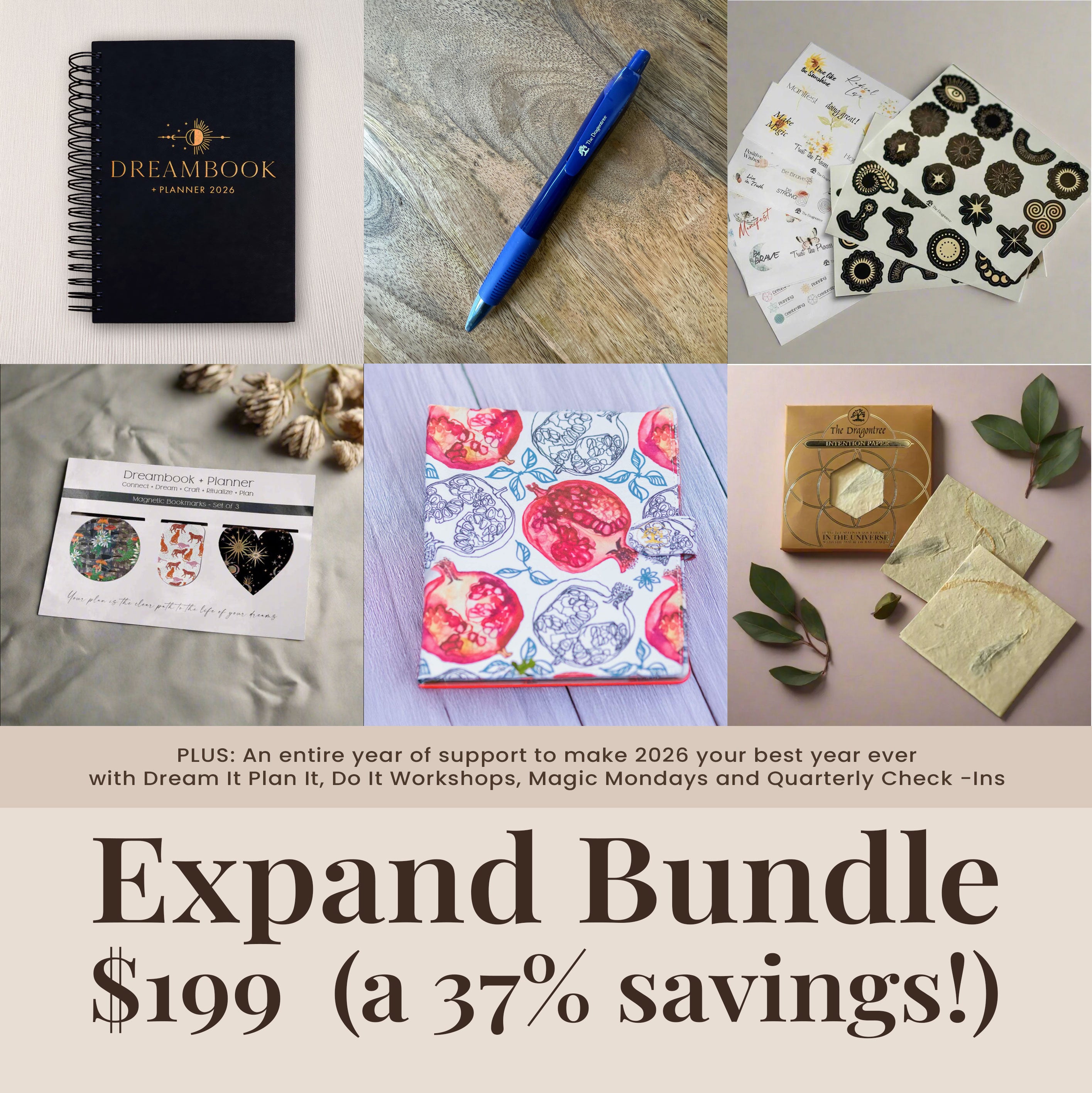 2026 Dreambook + Planner Bundles