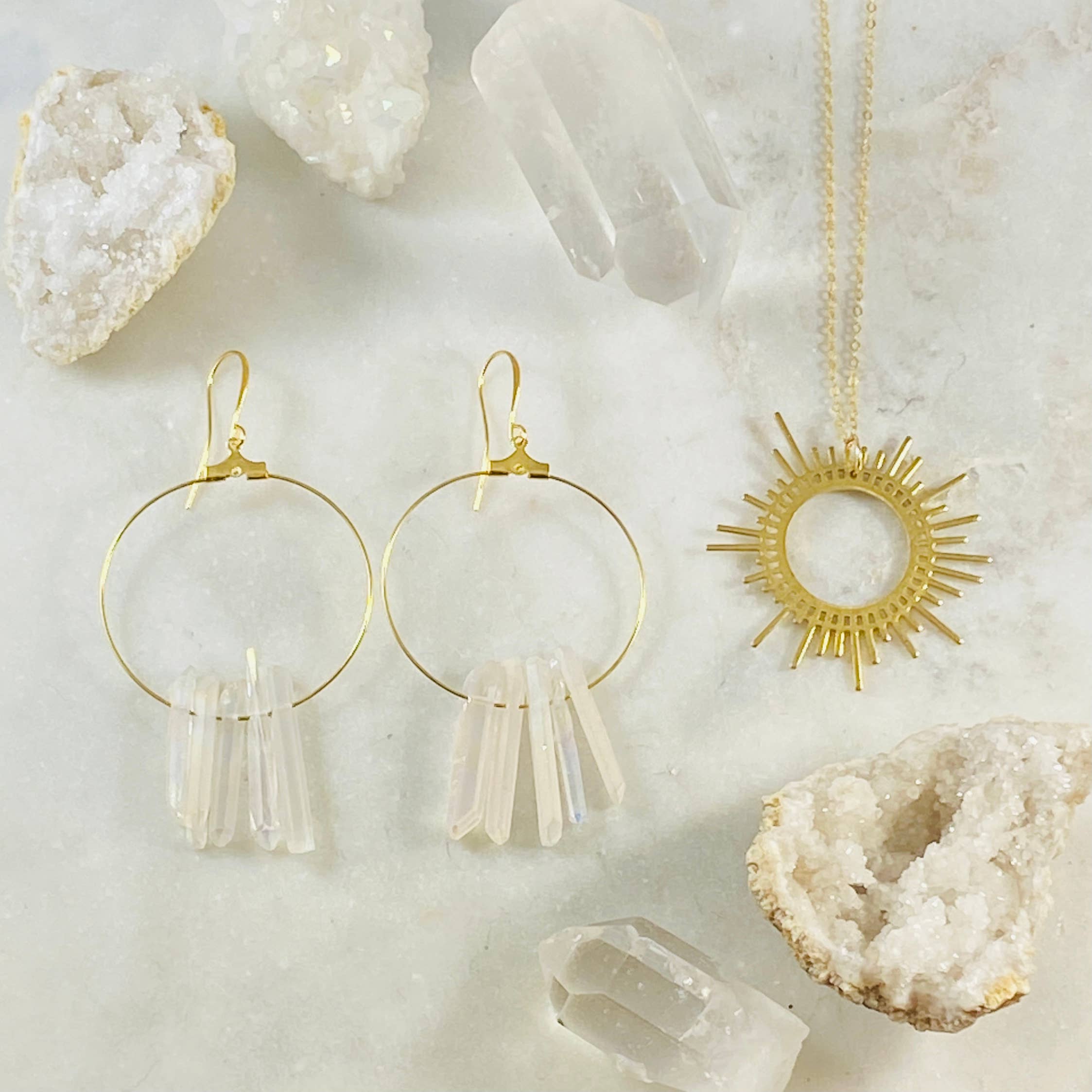 Stargazer Crystal Earrings