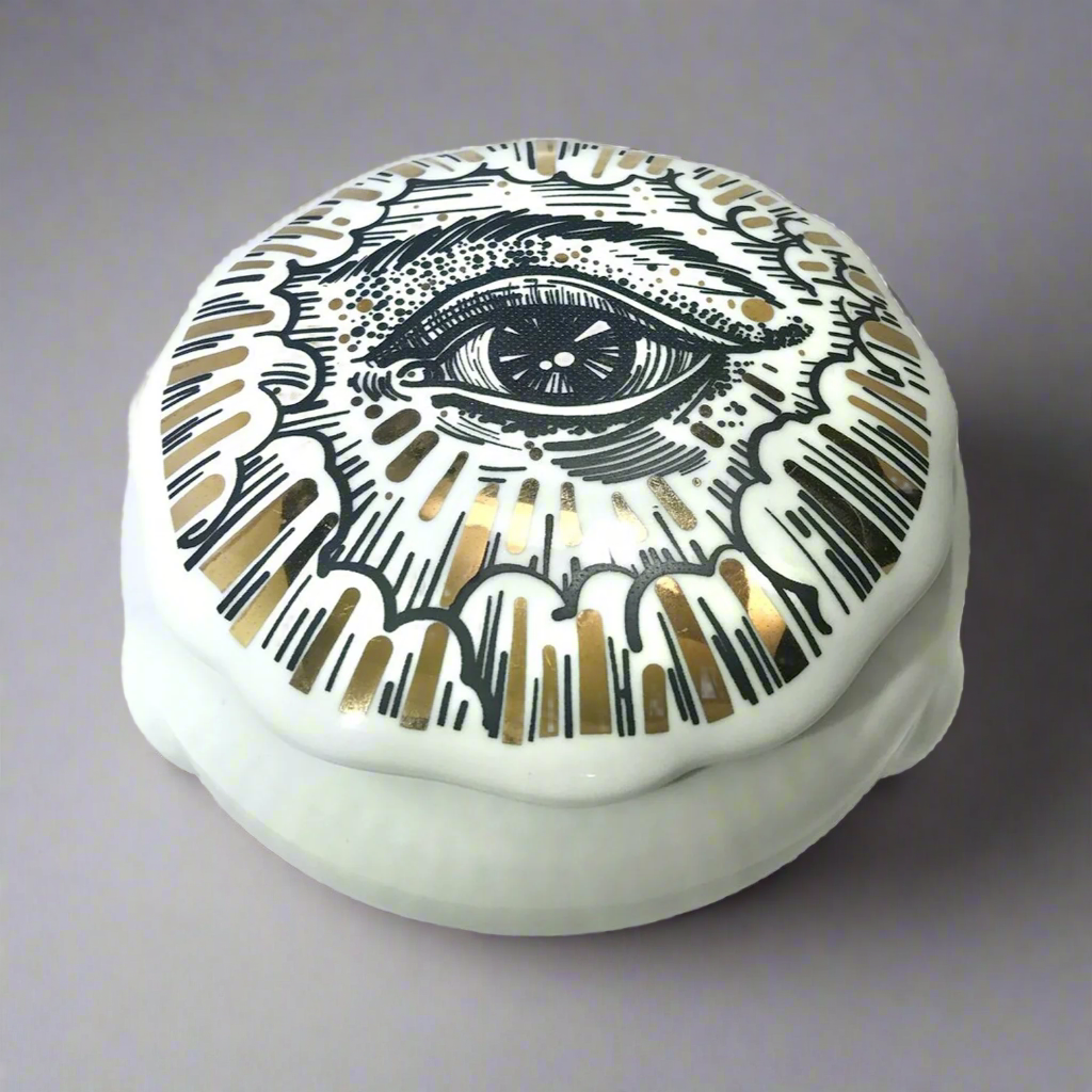 Mystic Eye Ceramic Box