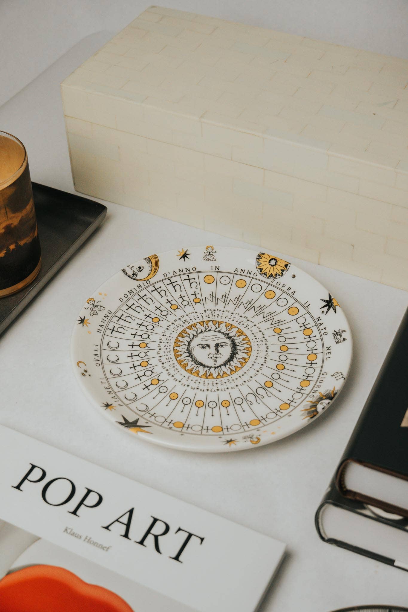 Solar Oracle Ceramic Plate