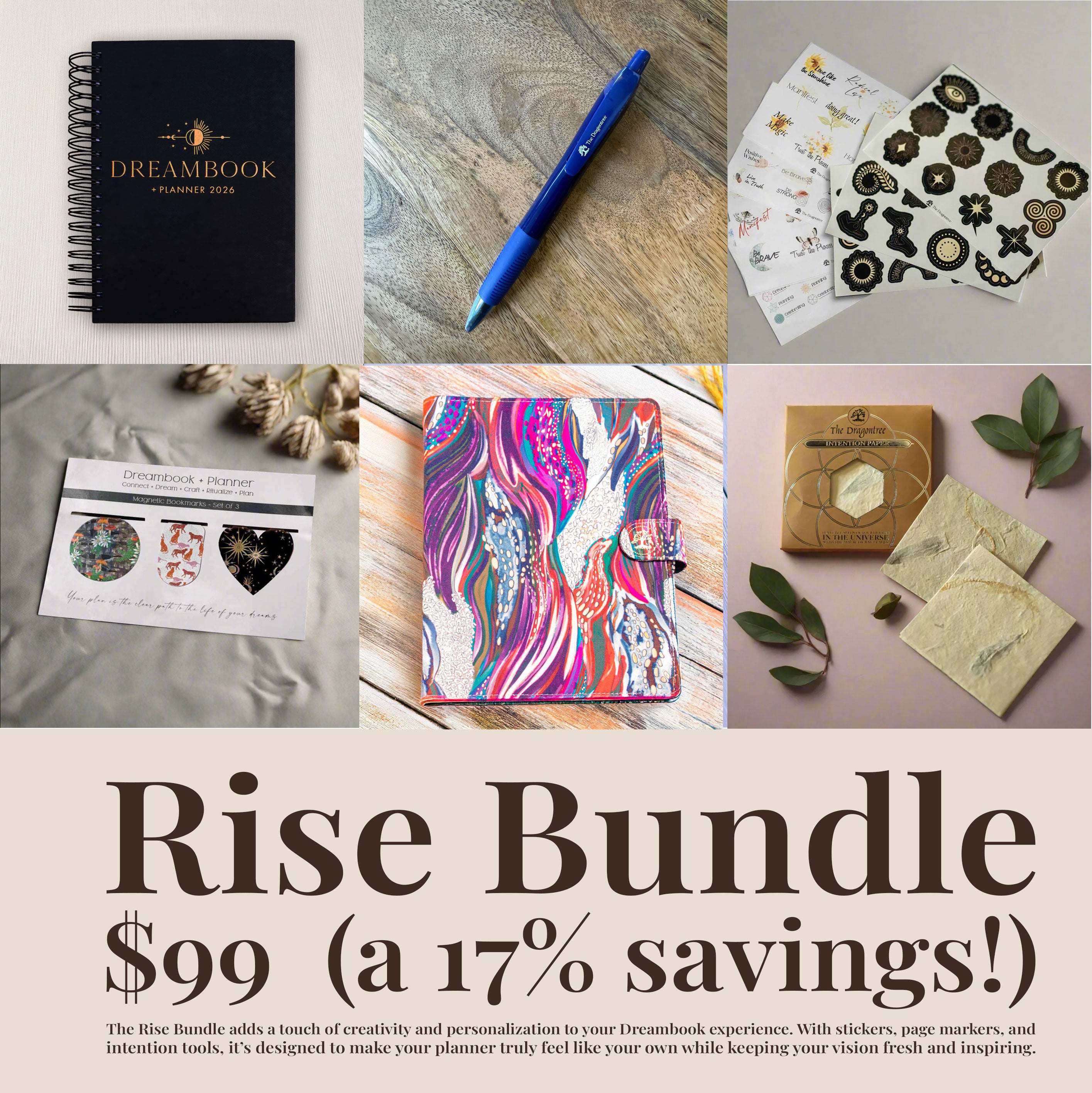 2026 Dreambook + Planner Bundles