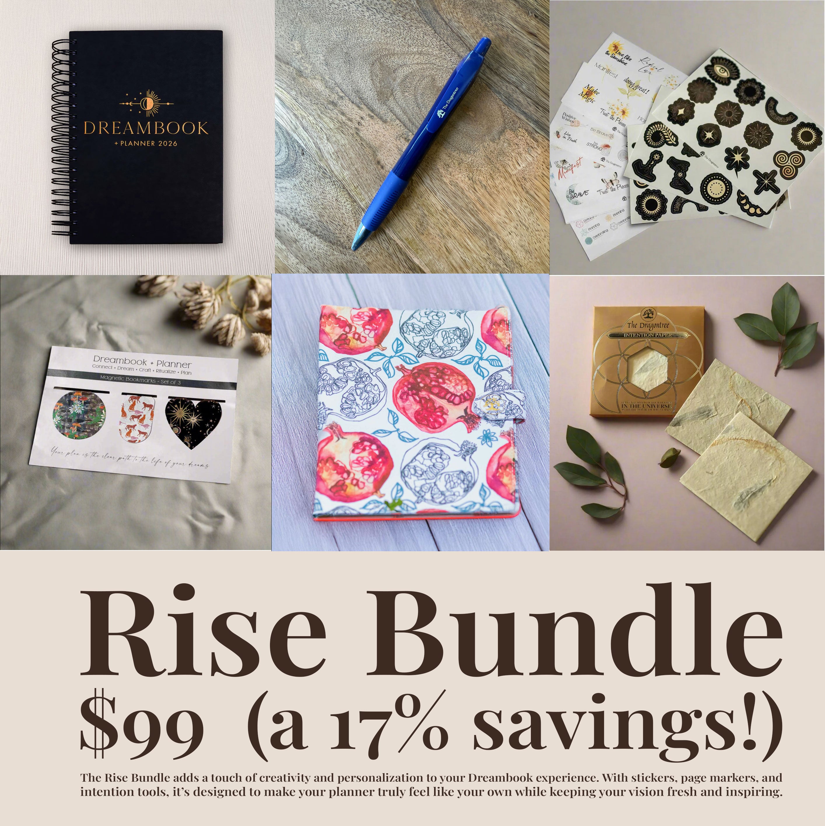 2026 Dreambook + Planner Bundles