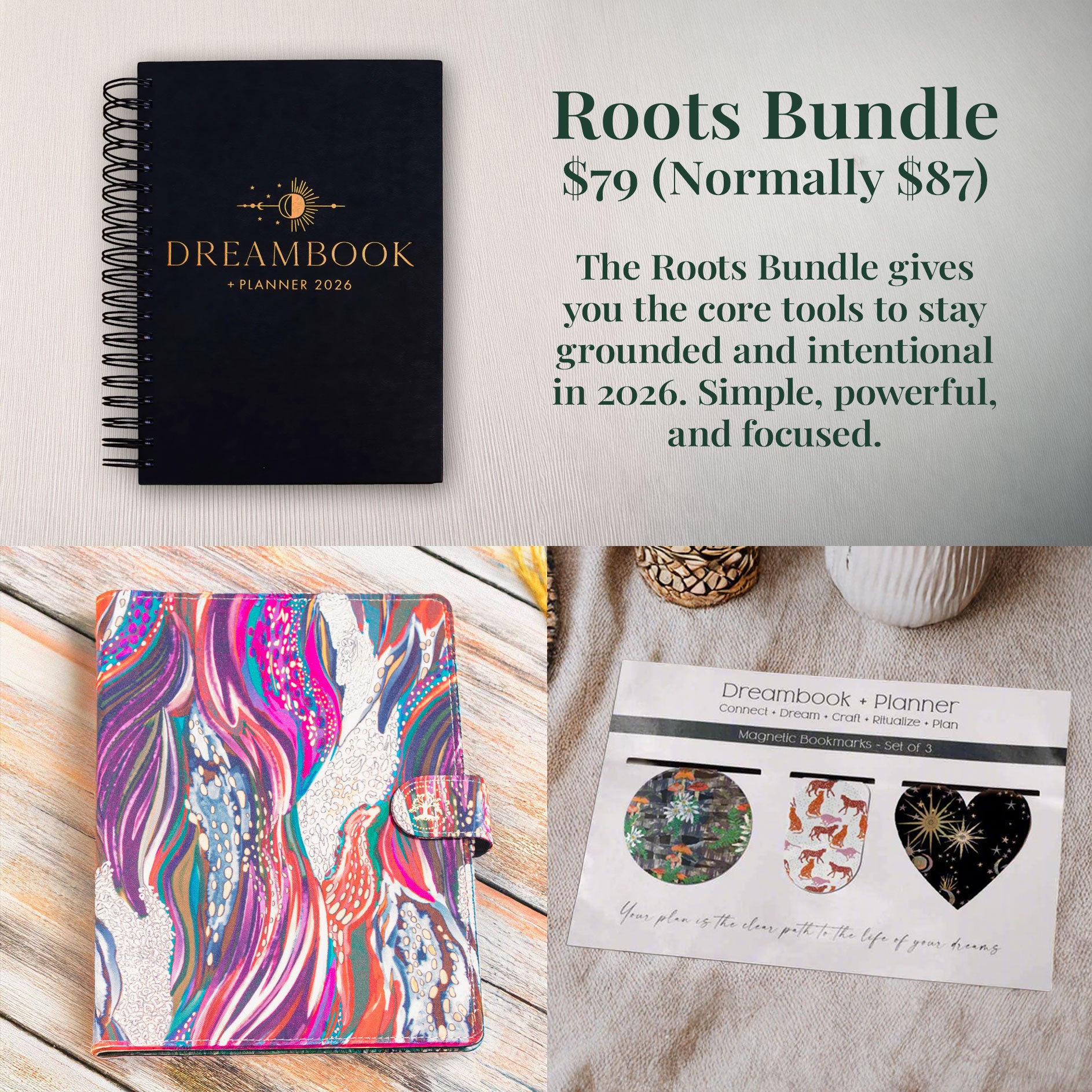 2026 Dreambook + Planner Bundles