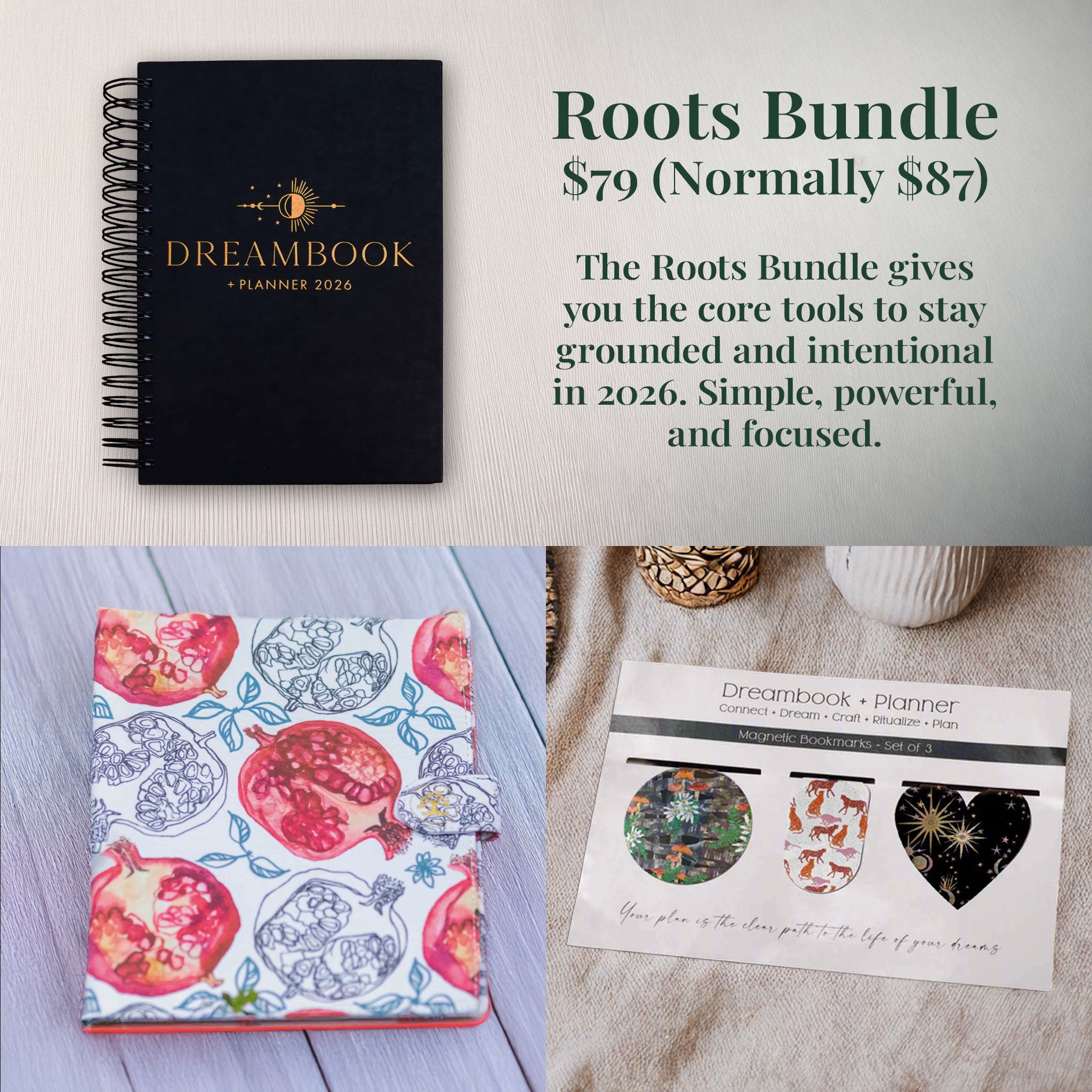 2026 Dreambook + Planner Bundles