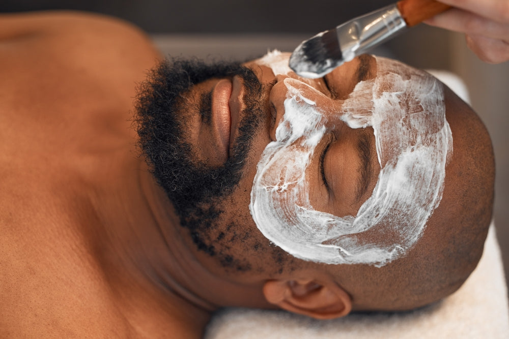 A guest relaxing during a spa package